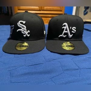 Oakland Athletics and Chicago White Sox fitteds